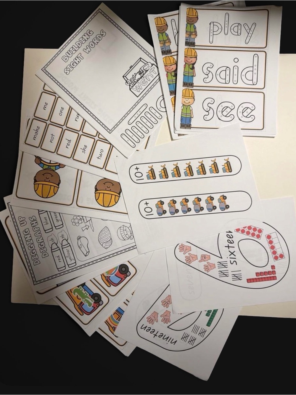 Ice Cream Reading & Math resource - Picture 2 of 4